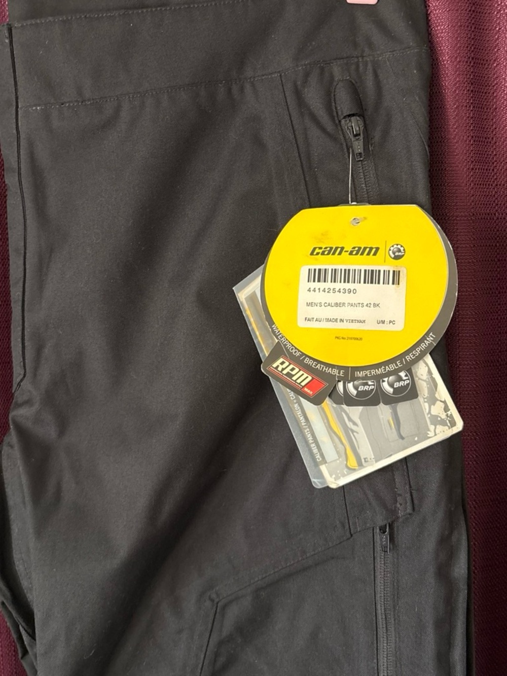 Men’s Black Cargo Pants – Durable Outdoor Performance